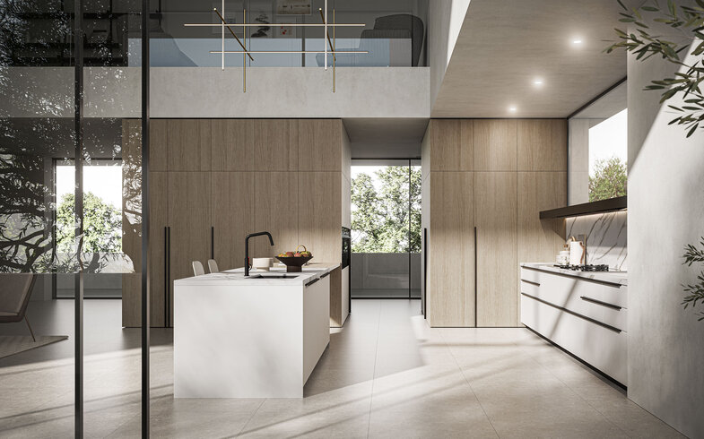 Modern kitchens of Made in Italy design - Arredo3