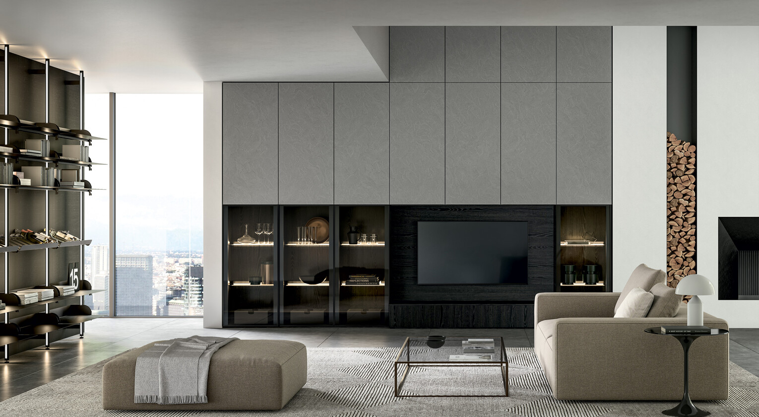 Modern design living room furniture Made in Italy - Arredo3