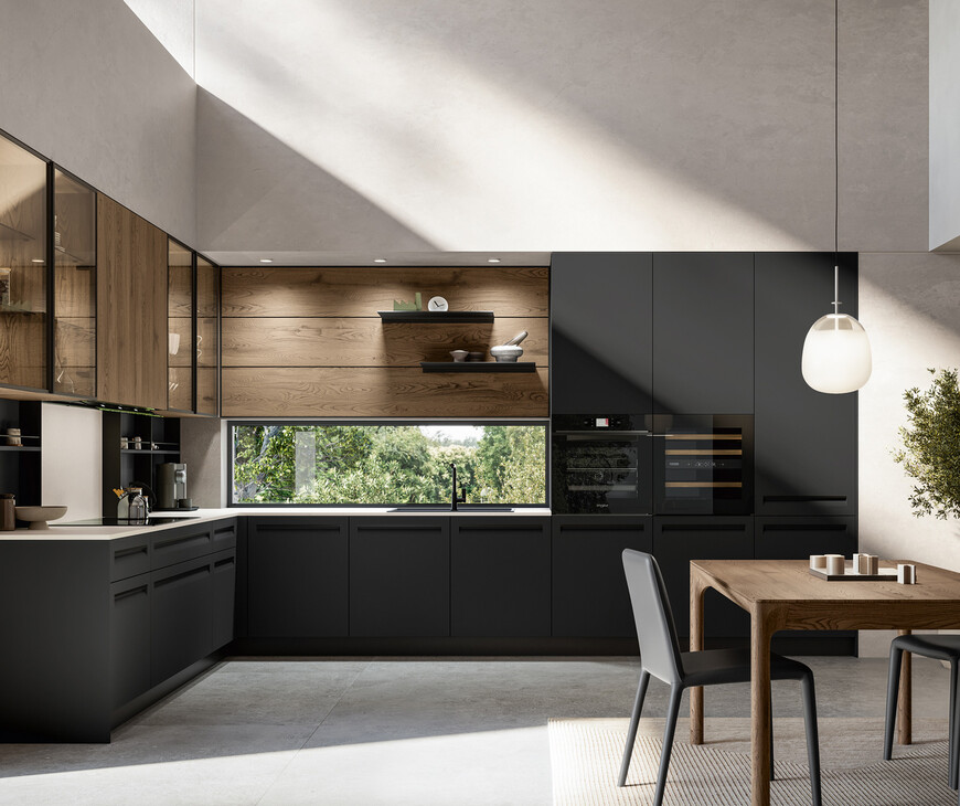 Cucina ad angolo Tekna
