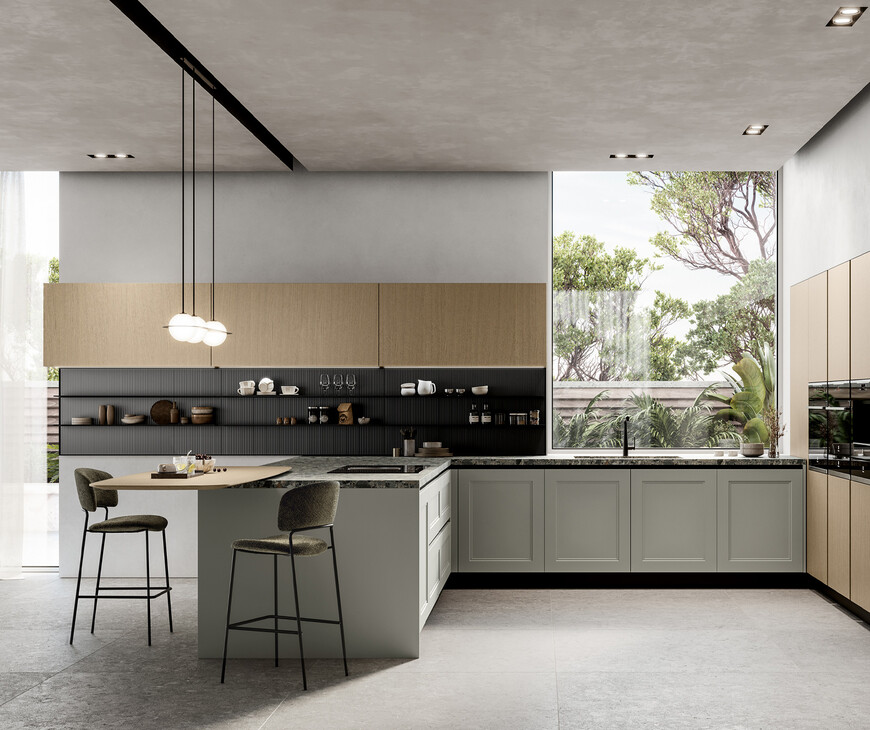 Cucina penisola Meg