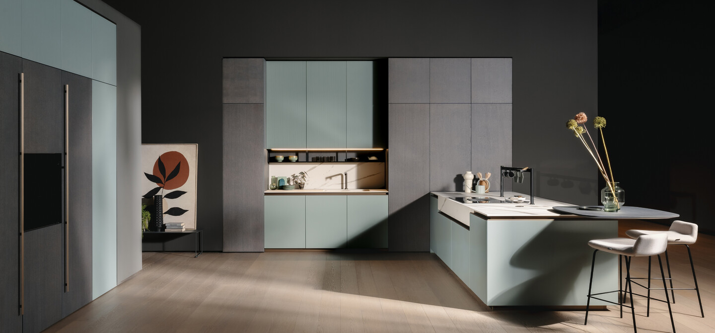 Time, Asia e Glass 2.0 cucina moderna