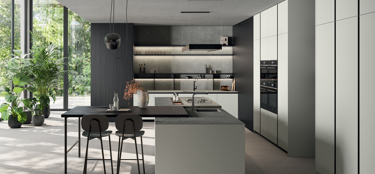 Glass 2.0 cucina moderna