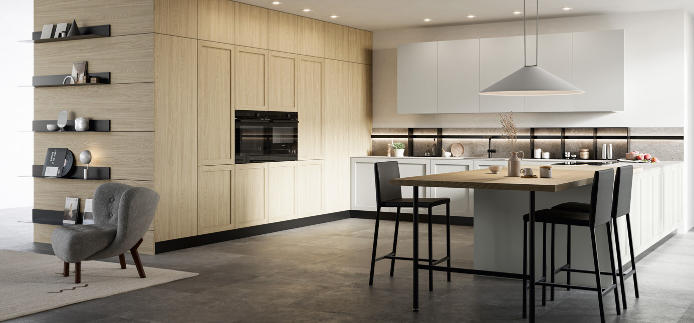 Alma cucina moderna penisola