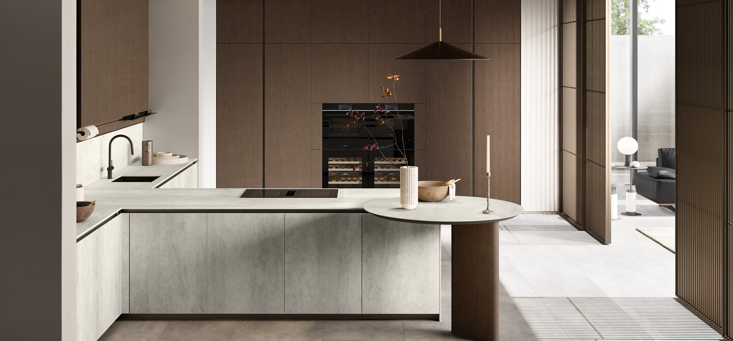 Glass cucina moderna