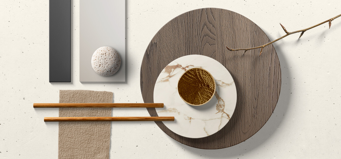 Moodboard Wega e Asia cucina moderna