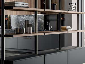 Non solo libri: come arredare con stile la vostra libreria Arredo3
